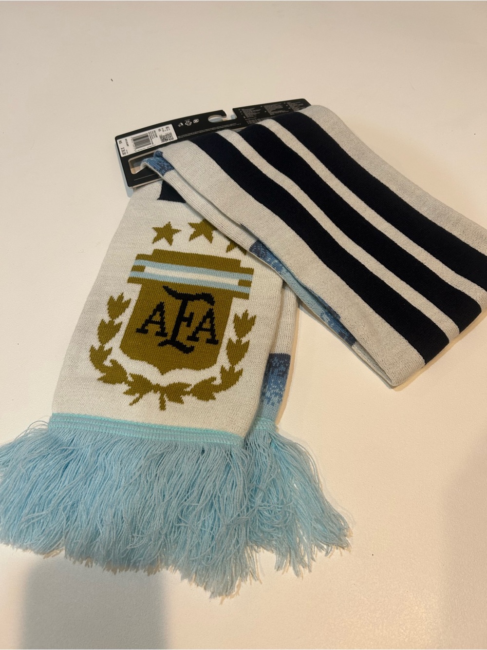 Adidas Argentina National Team Messi 26 Scarf Soccer FIFA World Cup 2026